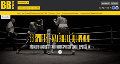 Desktop Screenshot of bbsports-boutique.com
